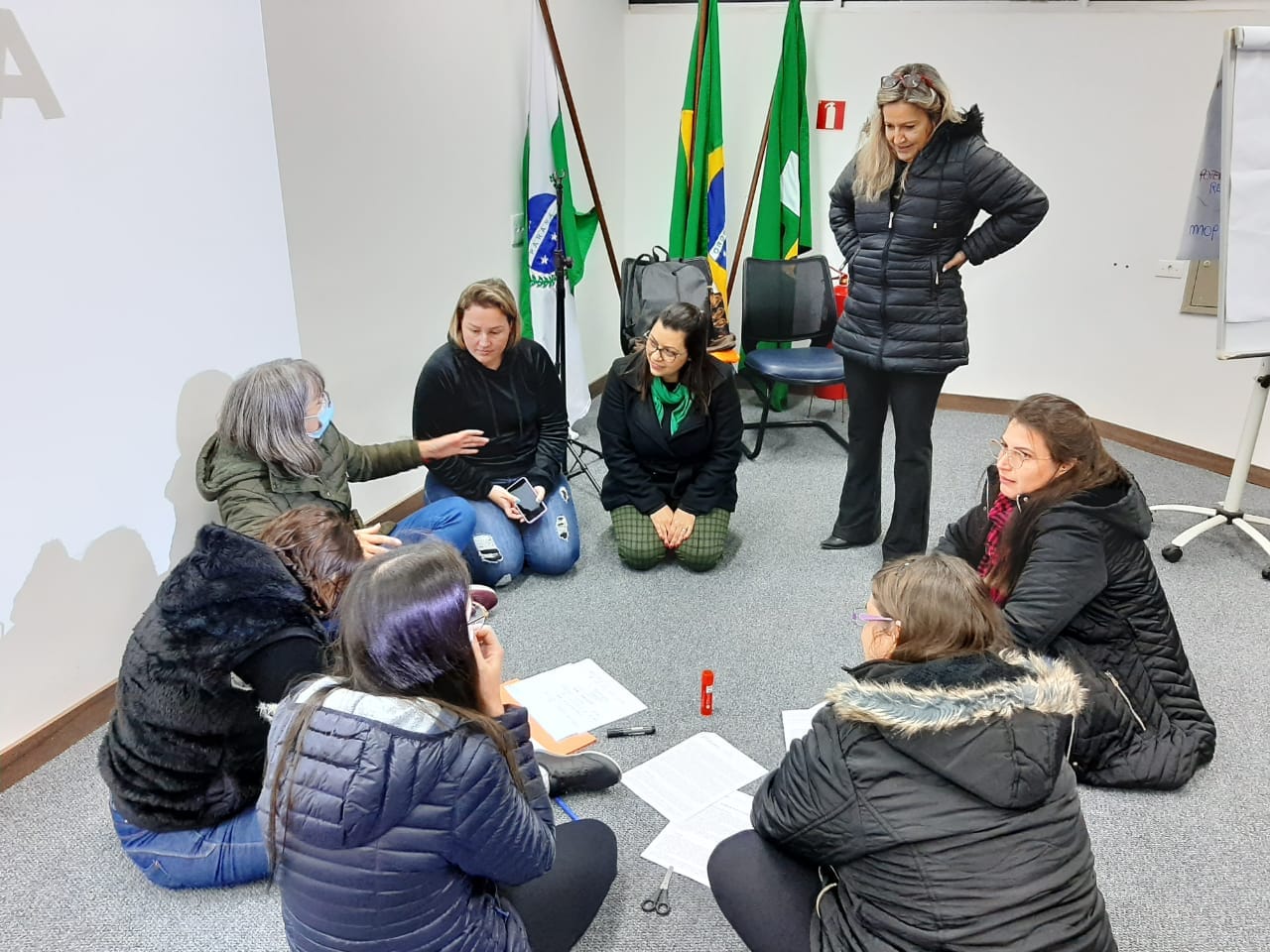Coordenadores das Escolas e CMEI’s participam de formação no auditório da Embrapa