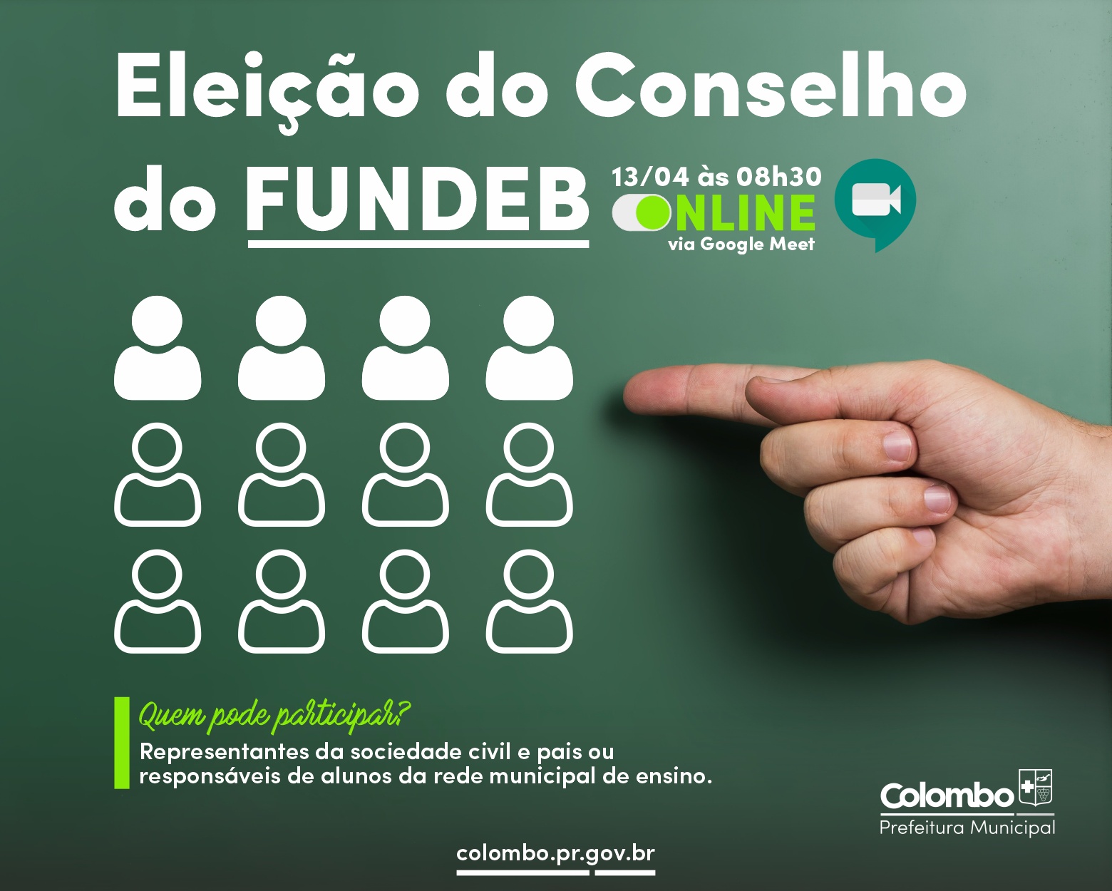 Eleição para gestão 2023-2026 do Conselho do FUNDEB será realizada no dia 29 de novembro