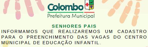Informações sobre cadastro para o preenchimento de vagas - Generosa Simões