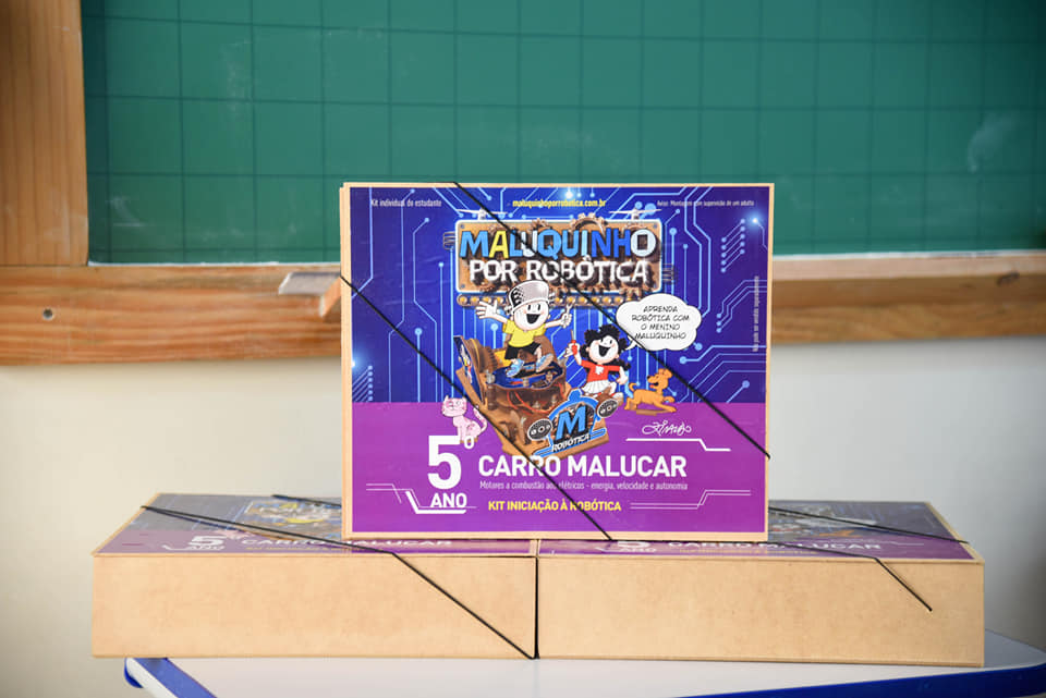 Projeto Maluquinho por Robótica inicia no 2° semestre nas Escolas Municipais