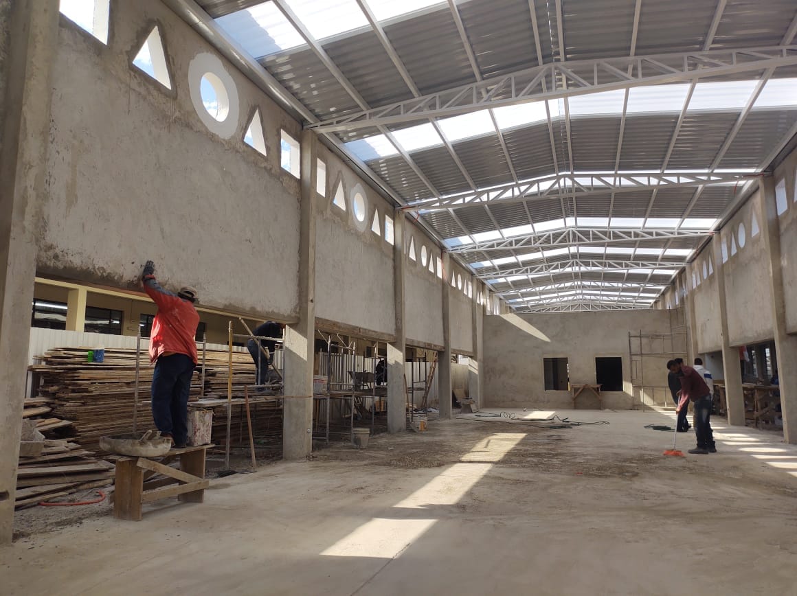 Educação realiza visita técnica em obras nas instituições da rede municipal de ensino