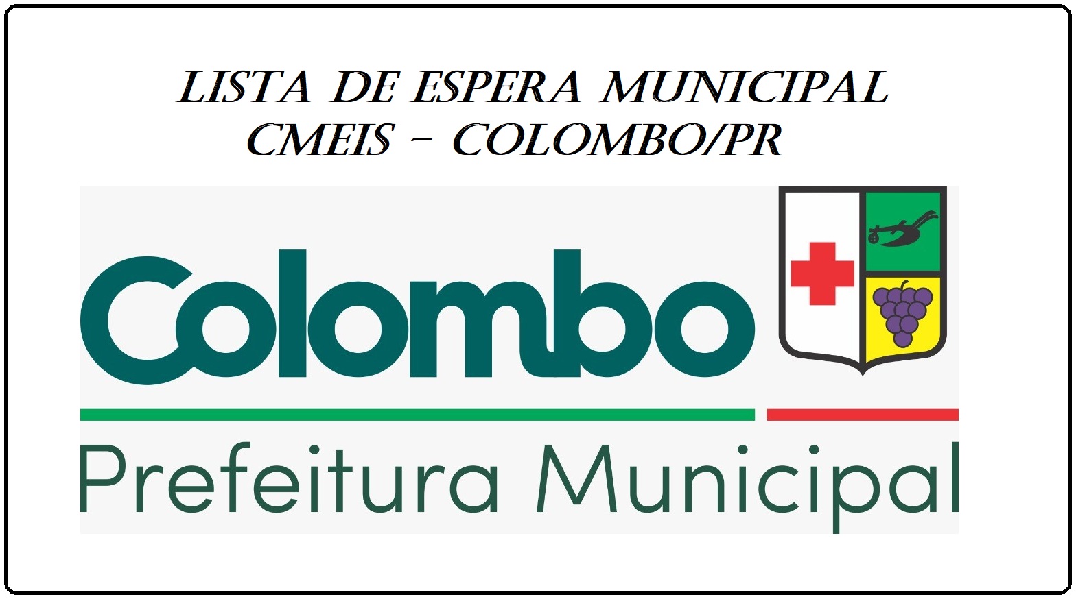 LISTA DE ESPERA MUNICIPAL - CMEIS