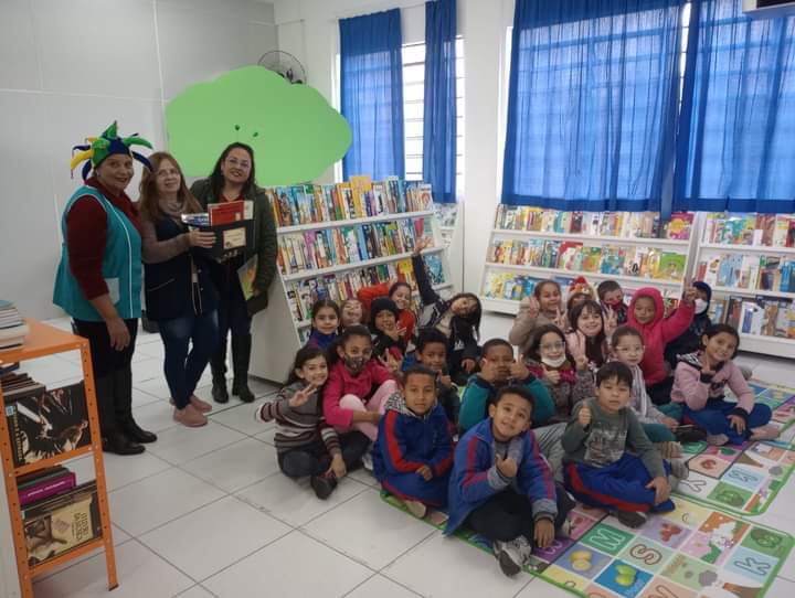 Escola Municipal Dra. Zilda Arns Neumann desenvolve projeto de incentivo a leitura 
