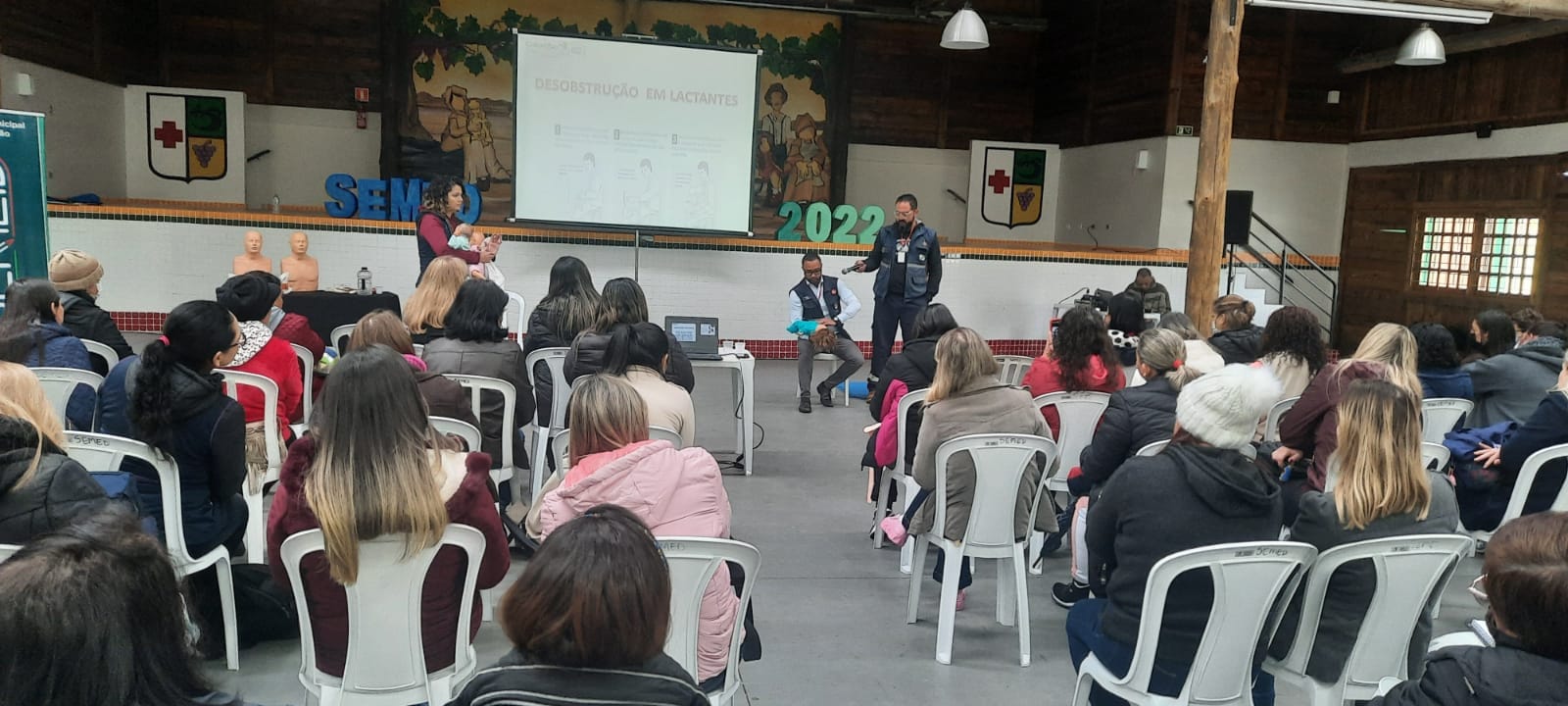 Educação realiza formação de Noções Básicas de Primeiros Socorros